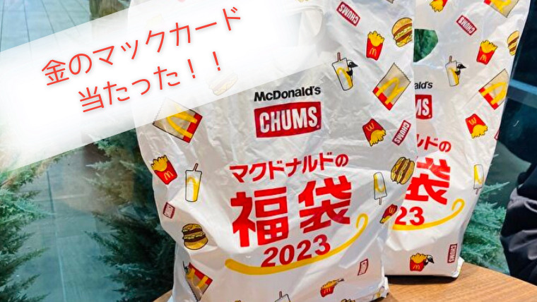 マクドナルド スペシャルクーポン 福袋2023 ×マックカード５００円３枚 計４５３０円相当